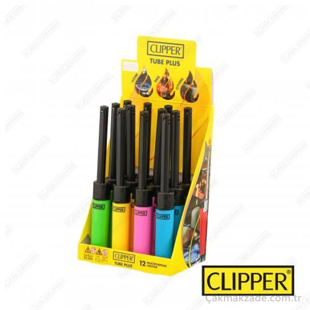 Clipper Tube Plus Uzun Boy Çakmak — toptan çakmak