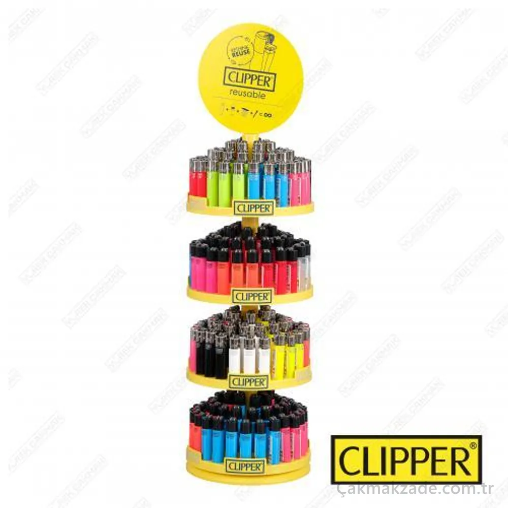 Clipper Micro Standlı Çakmak — toptan çakmak